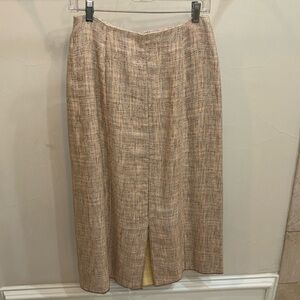Chanel cotton/linen skirt size 40